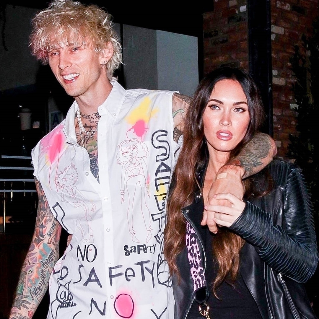 Watch Megan Fox & Machine Gun Kelly Share a Kiss in "Drunk Face" Video